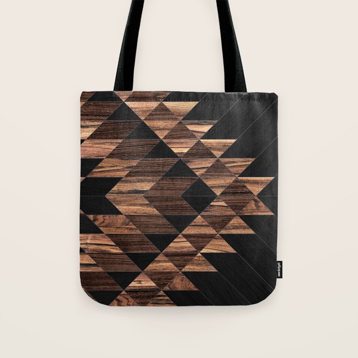 Urban Tribal Pattern No.11 - Aztec - Wood Tote Bag