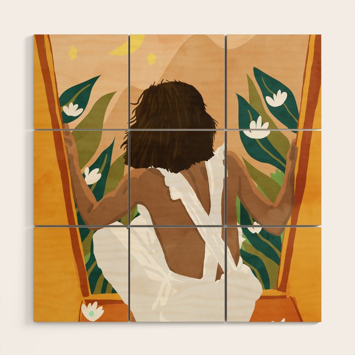 The Wild World And A Rebel Heart Wood Wall Art