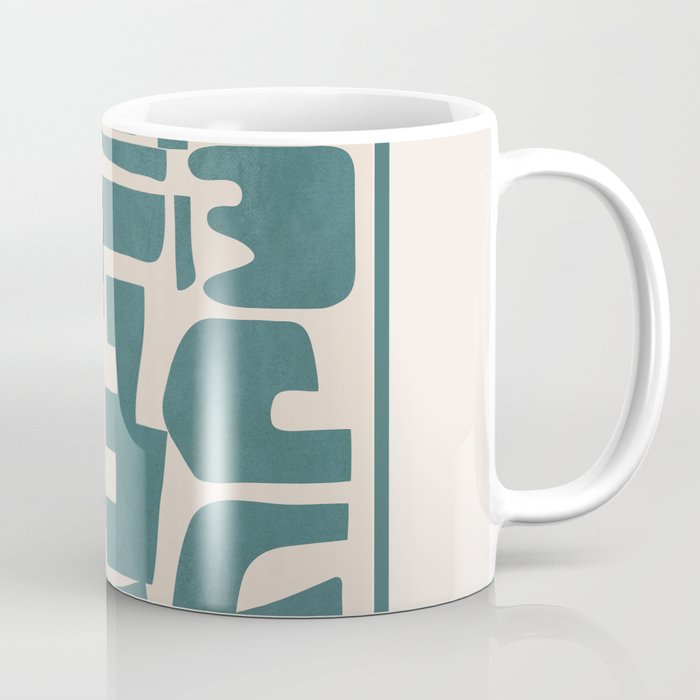 Organic Contemporary Modern Shapes 12 Coffee Mug