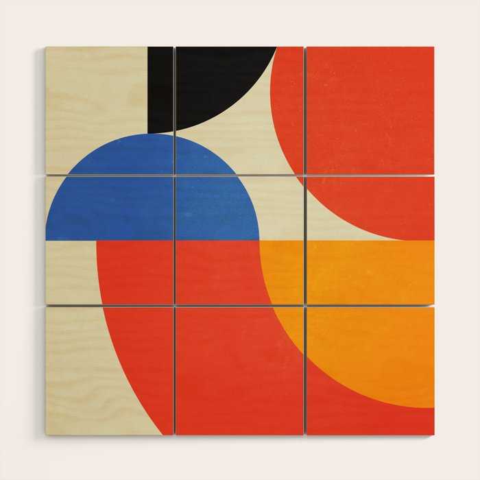 Bauhaus 02: Exhibition 1923 | Mid Century Series  Wood Wall Art
