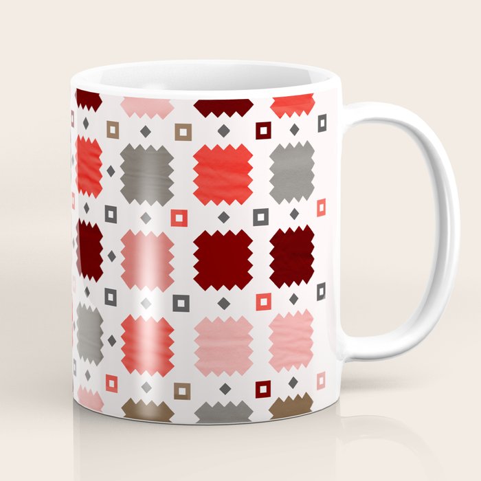 Christmas Quilt - Pattern No3 Coffee Mug