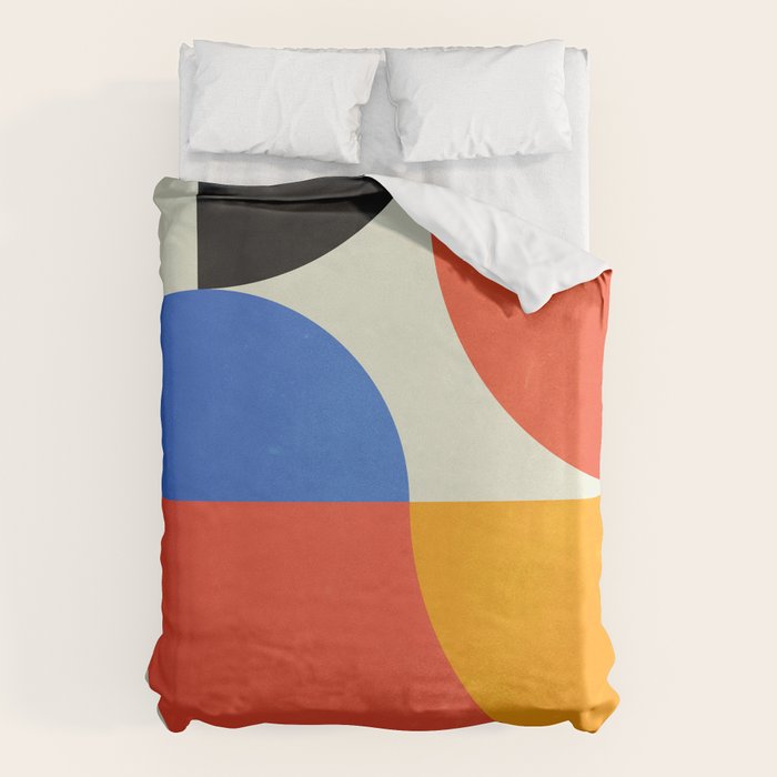 Bauhaus 02: Exhibition 1923 | Mid Century Series  Duvet Cover