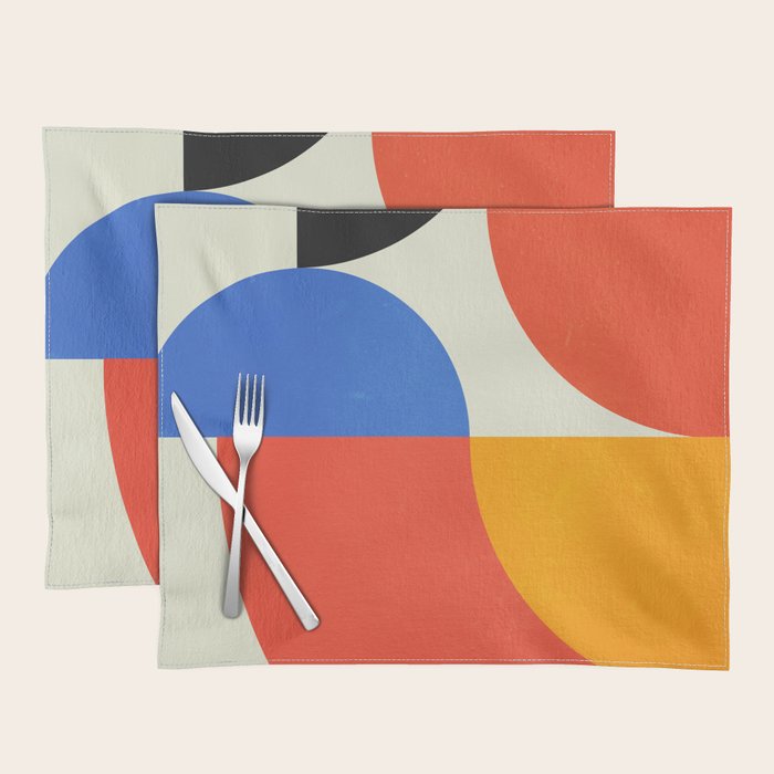 Bauhaus 02: Exhibition 1923 | Mid Century Series  Placemat
