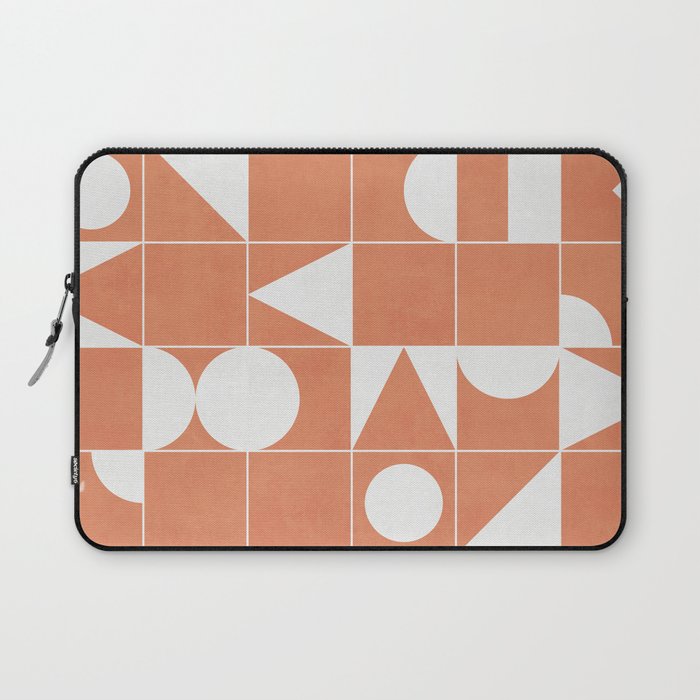 My Favorite Geometric Patterns No.14 - Coral Laptop Sleeve