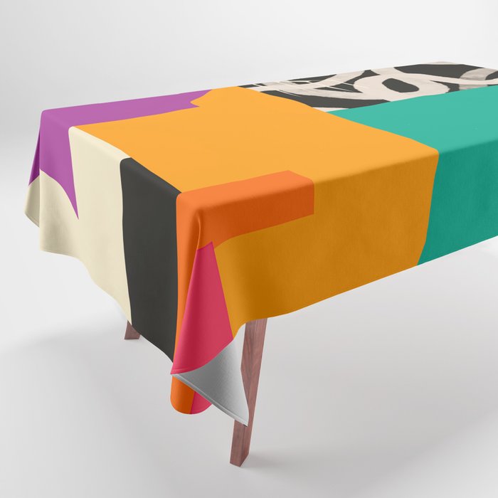 Mid Century Collage | Pattern 07: The Retro Edition Tablecloth