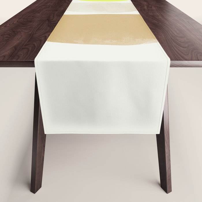 Balancing Shapes No.1 | Neon Table Runner
