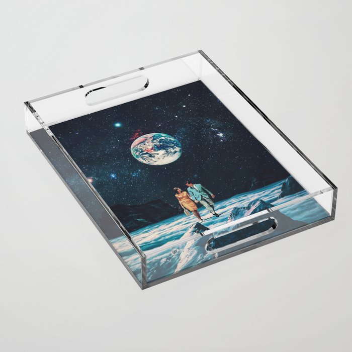 I Promise You We Will Be Back Soon Acrylic Tray
