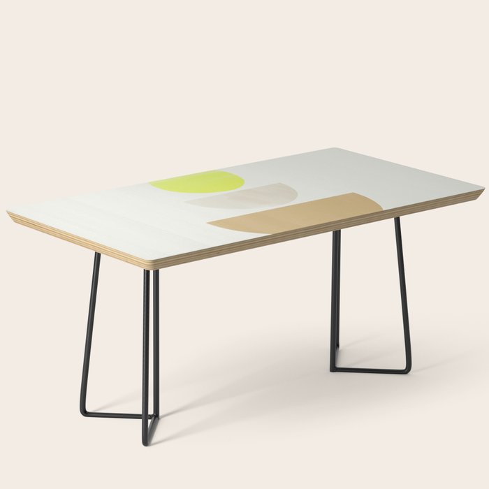 Balancing Shapes No.1 | Neon Coffee Table
