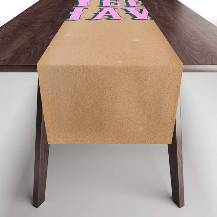 Yee Haw: Full Rodeo Edition Table Runner
