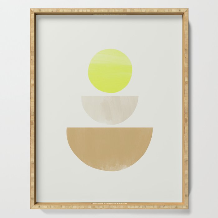 Balancing Shapes No.1 | Neon Serving Tray