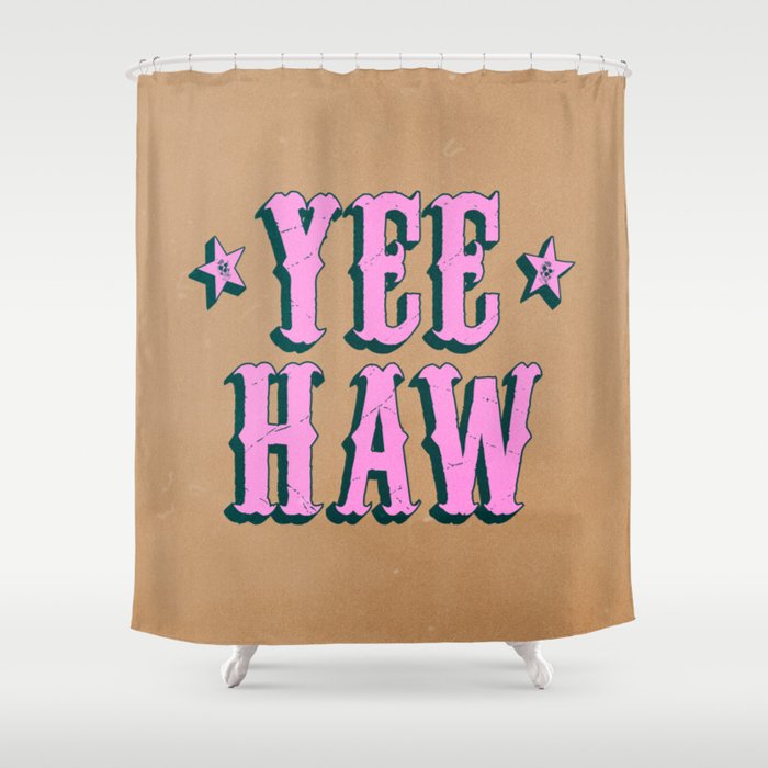 Yee Haw: Full Rodeo Edition Shower Curtain