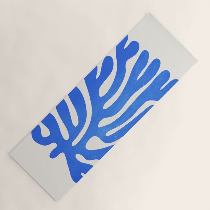 Marseille Blue: Matisse Color Paper Cutouts 03 Yoga Mat