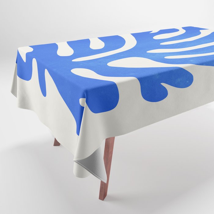 Marseille Blue: Matisse Color Paper Cutouts 03 Tablecloth