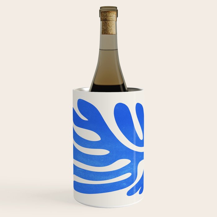 Marseille Blue: Matisse Color Paper Cutouts 03 Wine Chiller