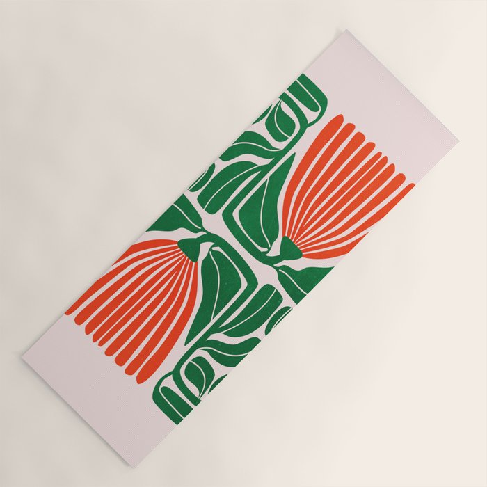 Pippin & Ferns: Les Fleurs | Flower Market 01 Yoga Mat