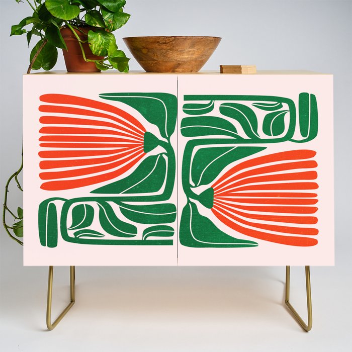 Pippin & Ferns: Les Fleurs | Flower Market 01 Credenza