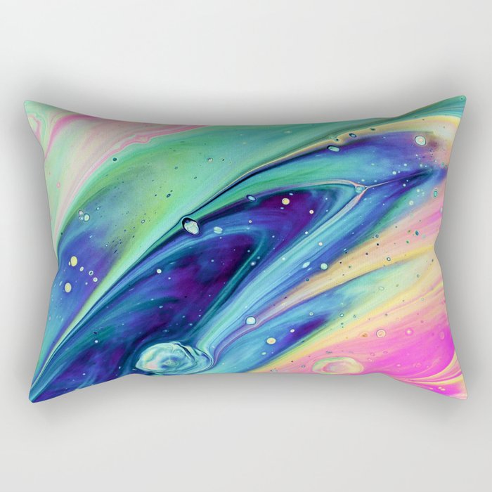 Space #Abstract #Digitalart Rectangular Pillow