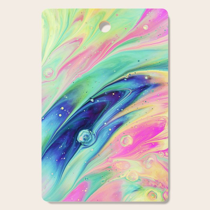 Space #Abstract #Digitalart Cutting Board