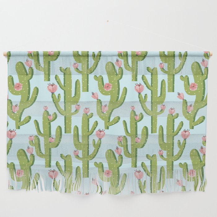 Summer Cactus #Illustration #Cactus Wall Hanging
