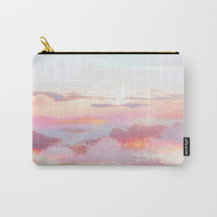 Blush Clouds #Digital #Photography Carry All Pouch