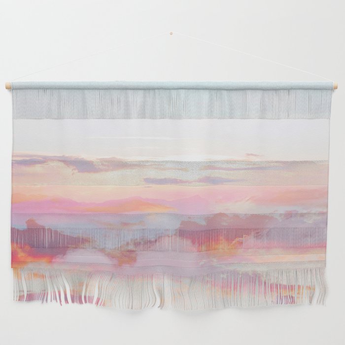 Blush Clouds #Digital #Photography Wall Hanging