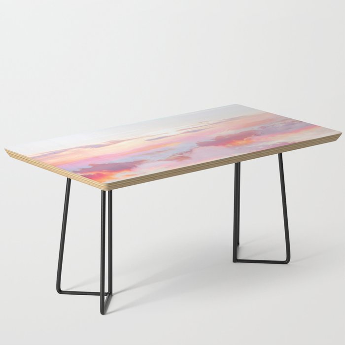 Blush Clouds #Digital #Photography Coffee Table