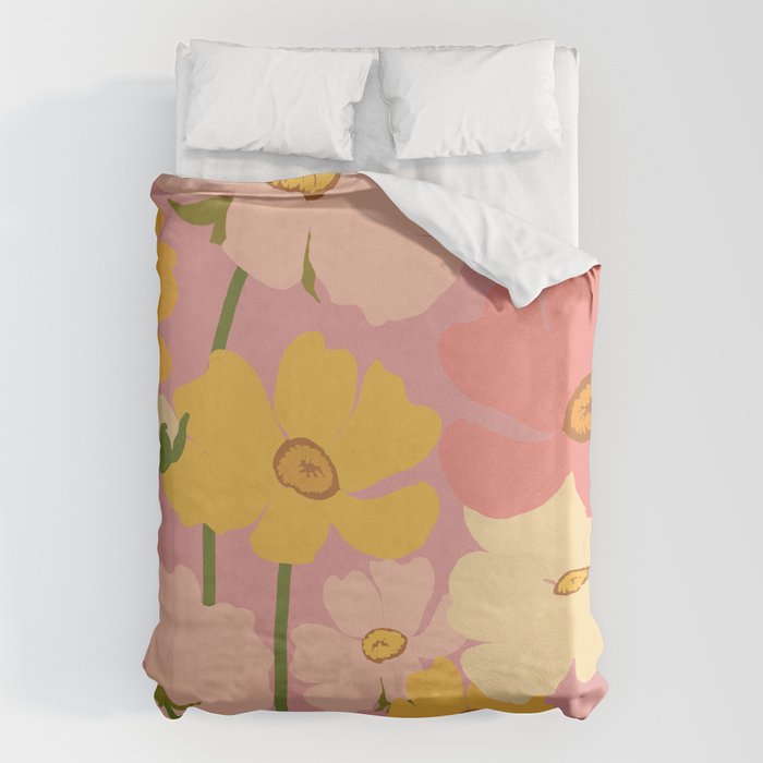 Flower Market - Ranunculus #2 Duvet Cover