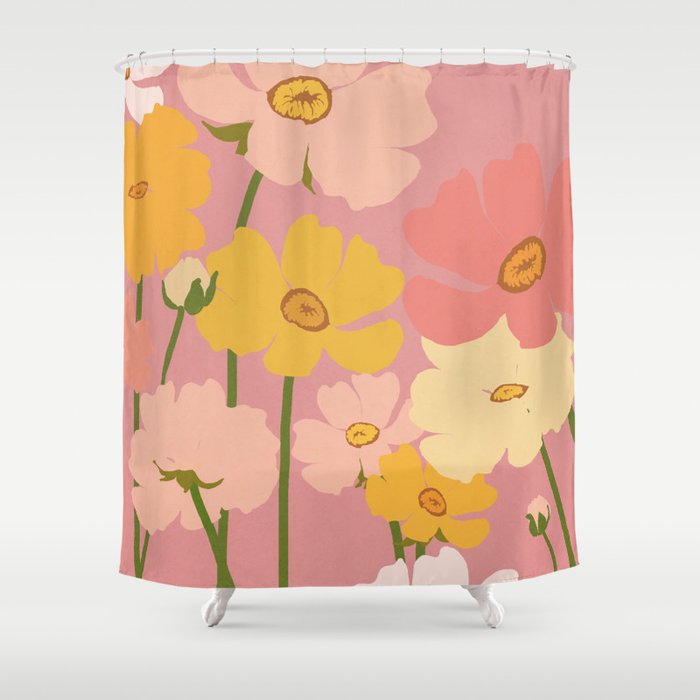 Flower Market - Ranunculus #2 Shower Curtain
