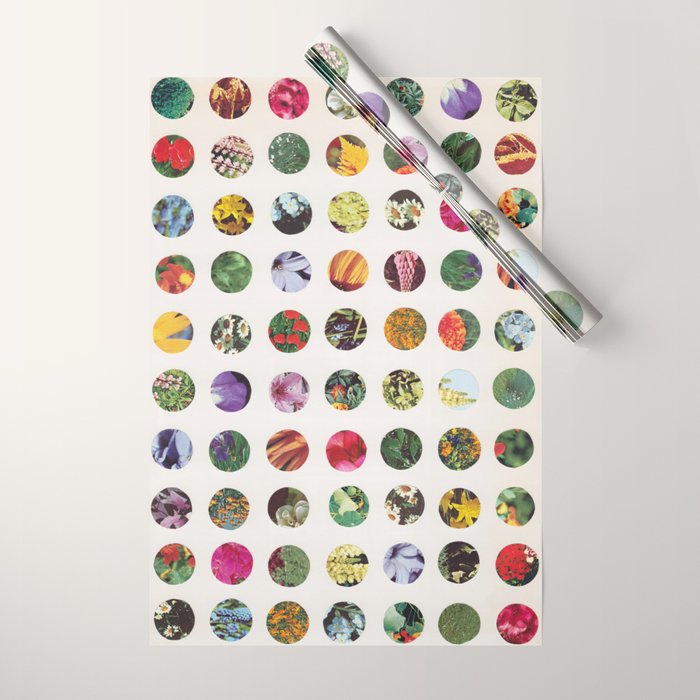 Floral Circles / Paper Pattern Wrapping Paper