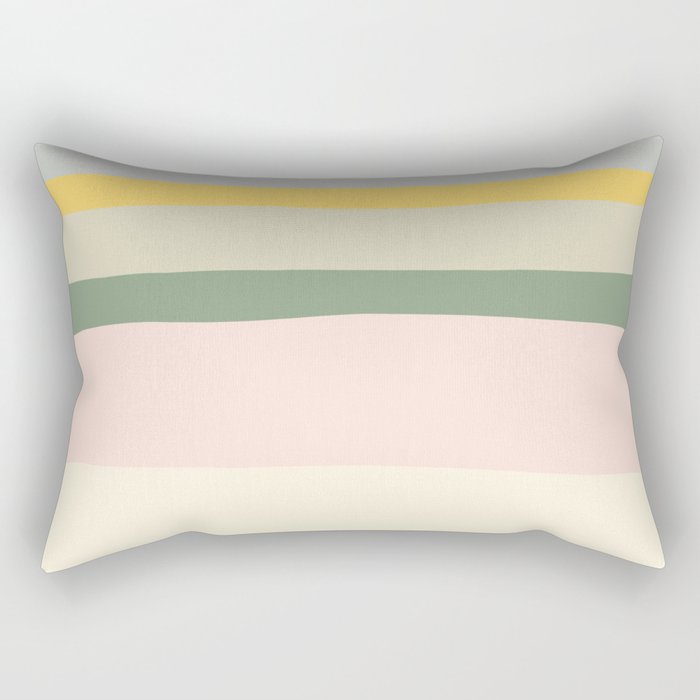 Colorful & Fun Striped Children'S Pattern Rectangular Pillow