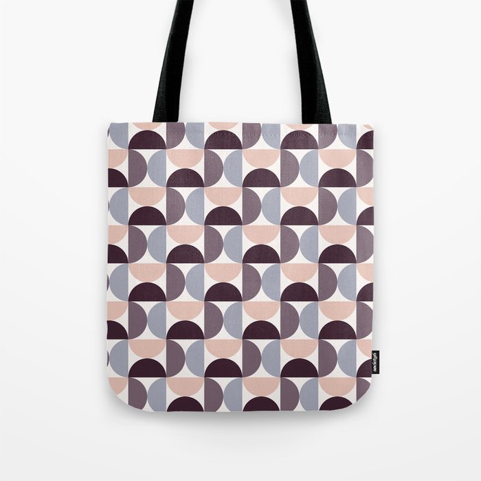 Bauhaus Mid Century Modern Geometric Pattern Xiv Tote Bag