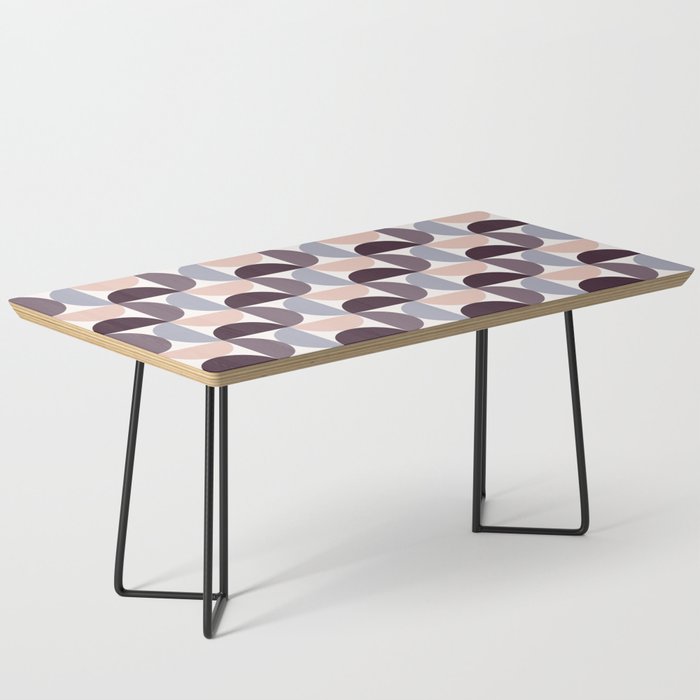 Bauhaus Mid Century Modern Geometric Pattern Xiv Coffee Table