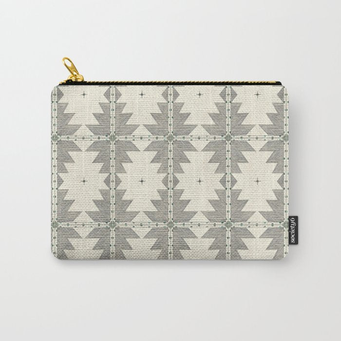 Southwestern Trippy Tile Carry All Pouch