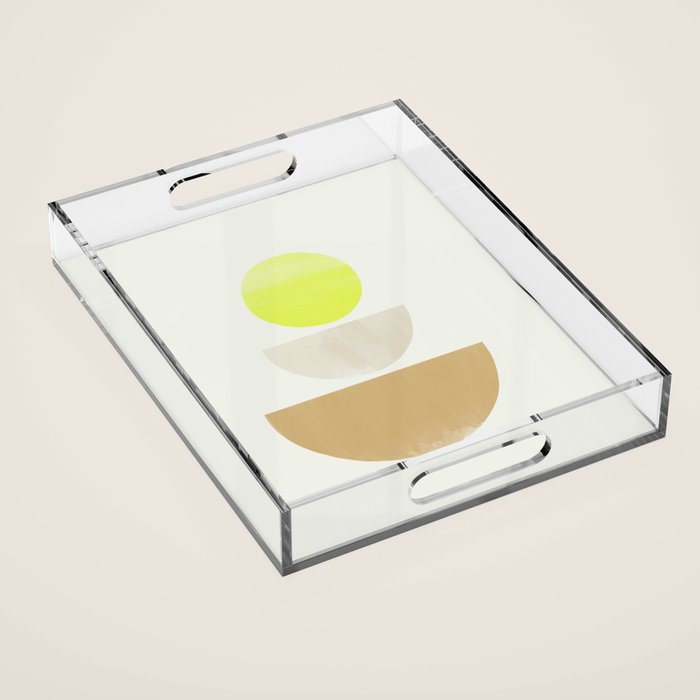 Balancing Shapes No.1 | Neon Acrylic Tray