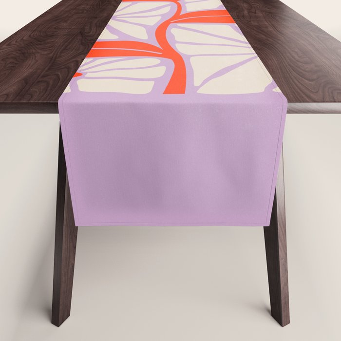 Plum & Flamingo: Les Fleurs | Flower Market Color Series 06 Table Runner