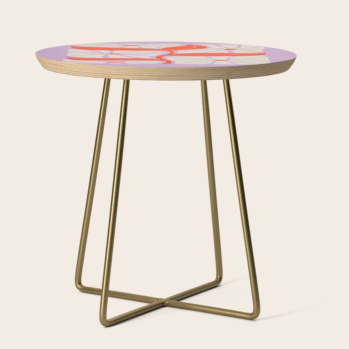 Plum & Flamingo: Les Fleurs | Flower Market Color Series 06 Side Table