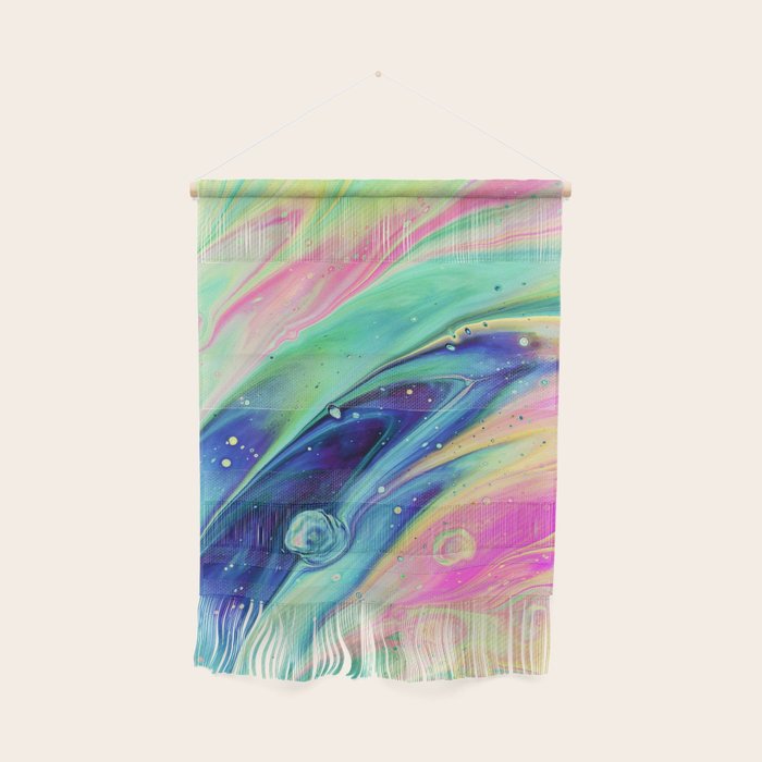 Space #Abstract #Digitalart Wall Hanging