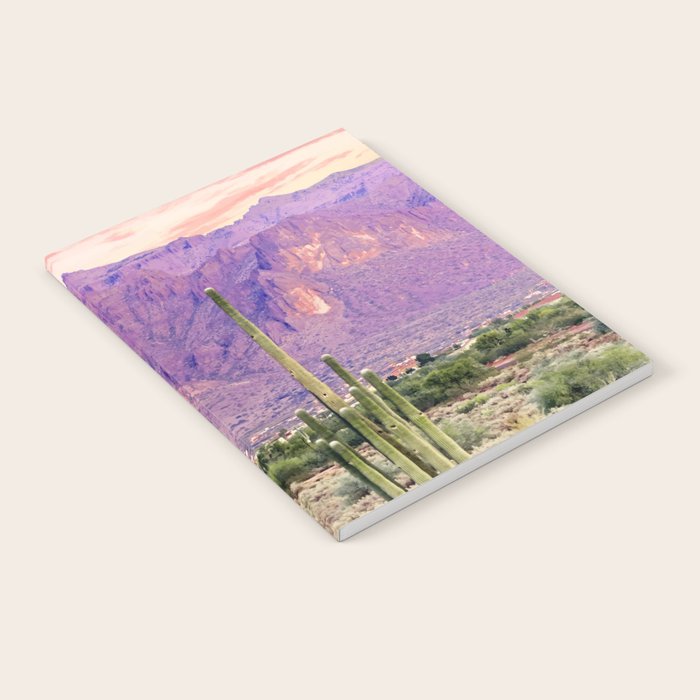 Cactus Sunset #Digitalart #Nature Notebook
