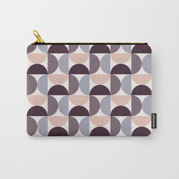 Bauhaus Mid Century Modern Geometric Pattern Xiv Carry All Pouch