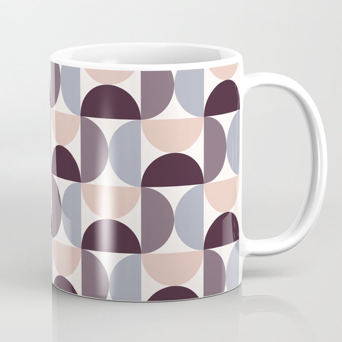 Bauhaus Mid Century Modern Geometric Pattern Xiv Coffee Mug