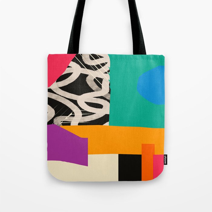 Mid Century Collage | Pattern 07: The Retro Edition Tote Bag