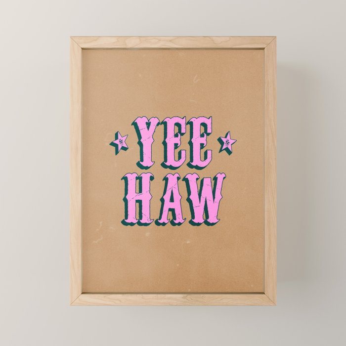 Yee Haw: Full Rodeo Edition Mini Art Print
