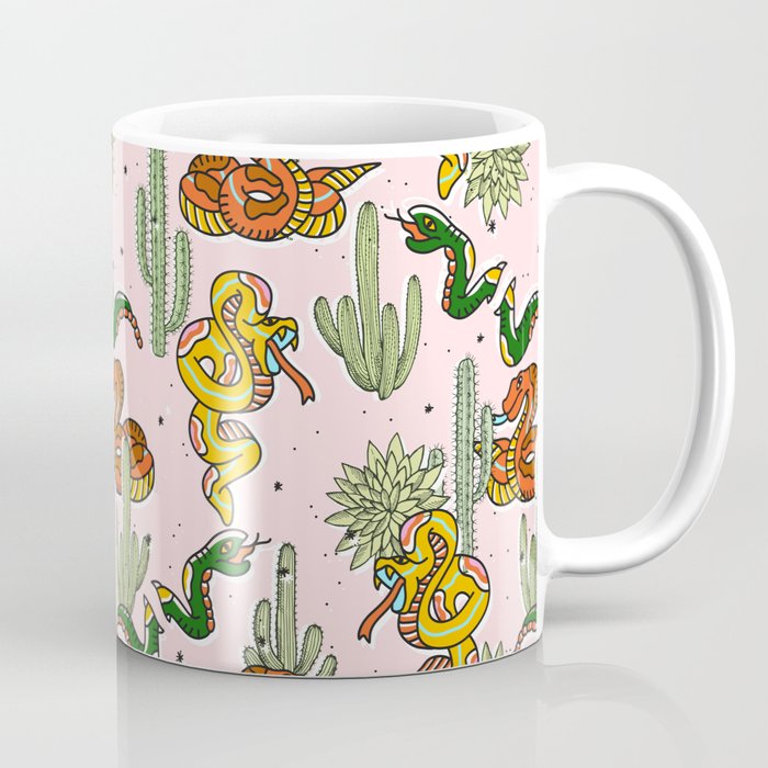 Join Or Die #Illustration #Wildlife #Pattern Coffee Mug