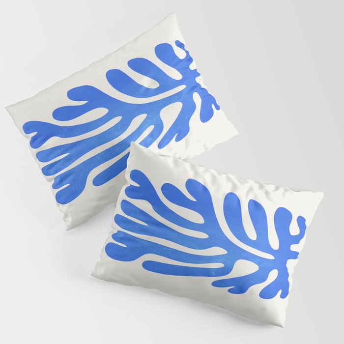 Marseille Blue: Matisse Color Paper Cutouts 03 Pillow Sham