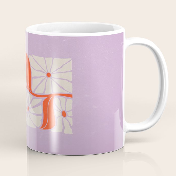 Plum & Flamingo: Les Fleurs | Flower Market Color Series 06 Coffee Mug