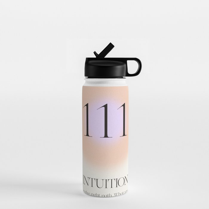Angel Number 111 | Intuition Water Bottle