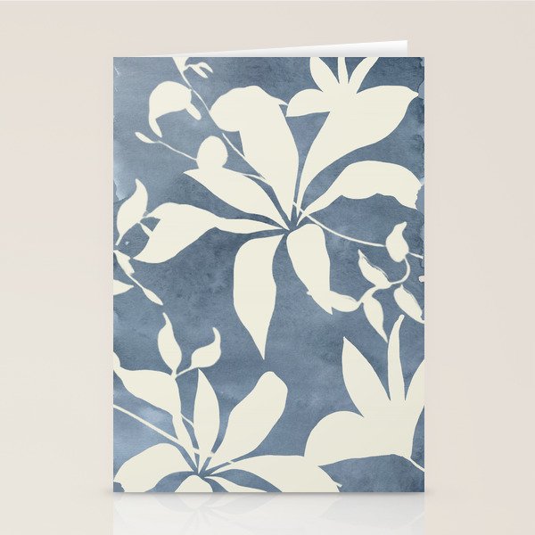 Botanical Abstract Art 12 Stationery Card