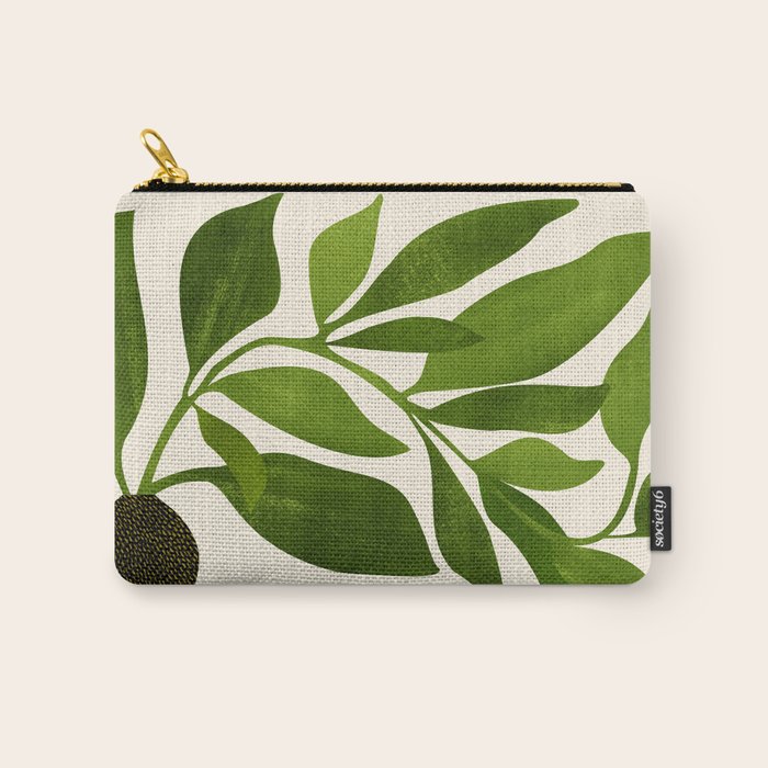 The Wanderer - House Plant Illustration Carry All Pouch