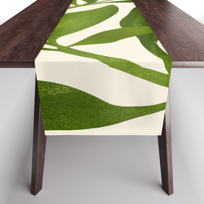 The Wanderer - House Plant Illustration Table Runner