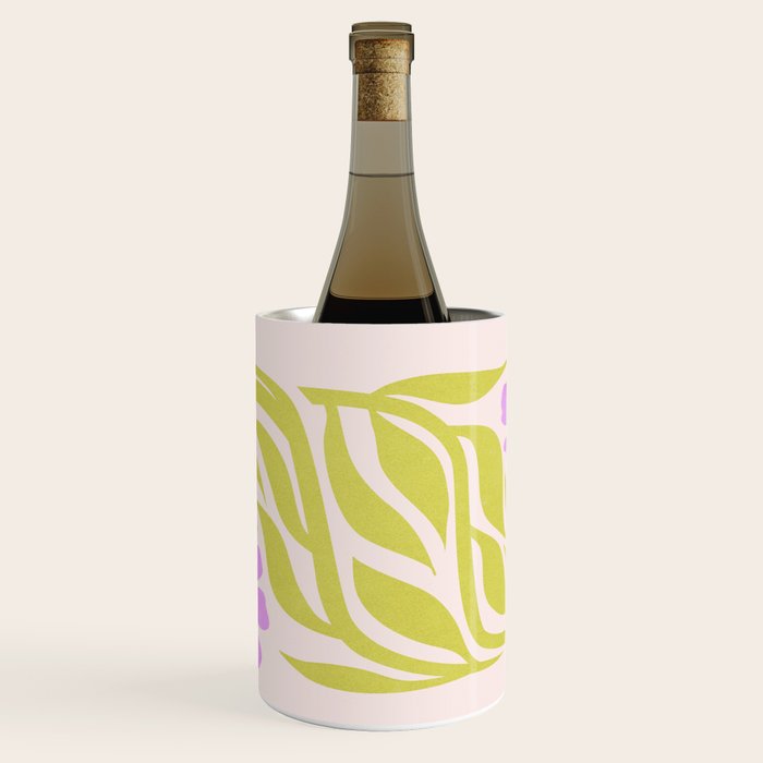 Lilac & Lime: Les Fleurs | Flower Market Color Series 02 Wine Chiller
